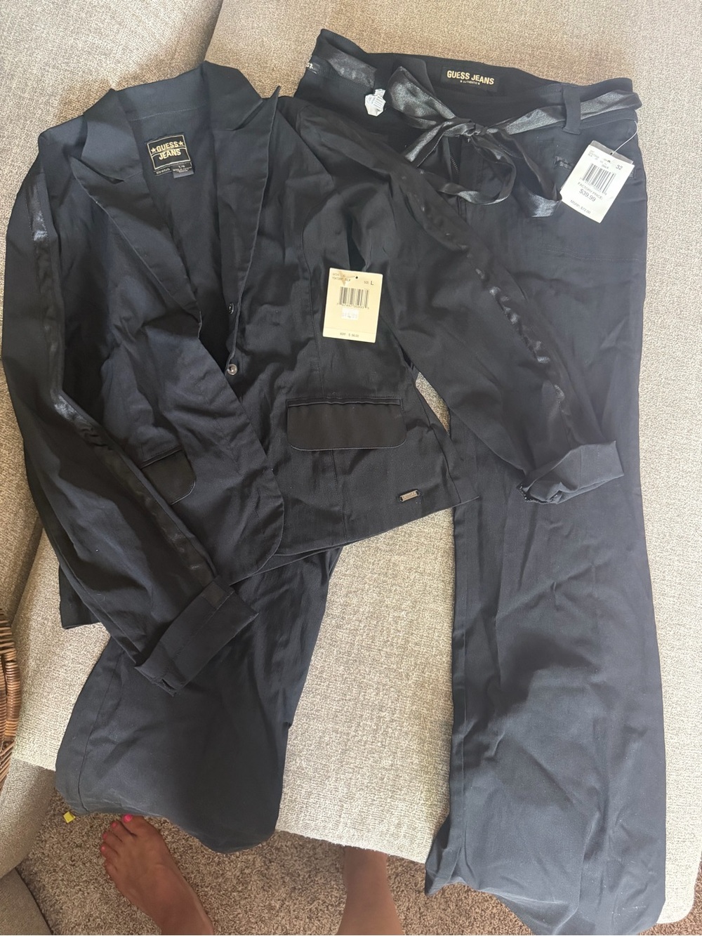 Vintage Style Guess Jeans Womens Business Suit